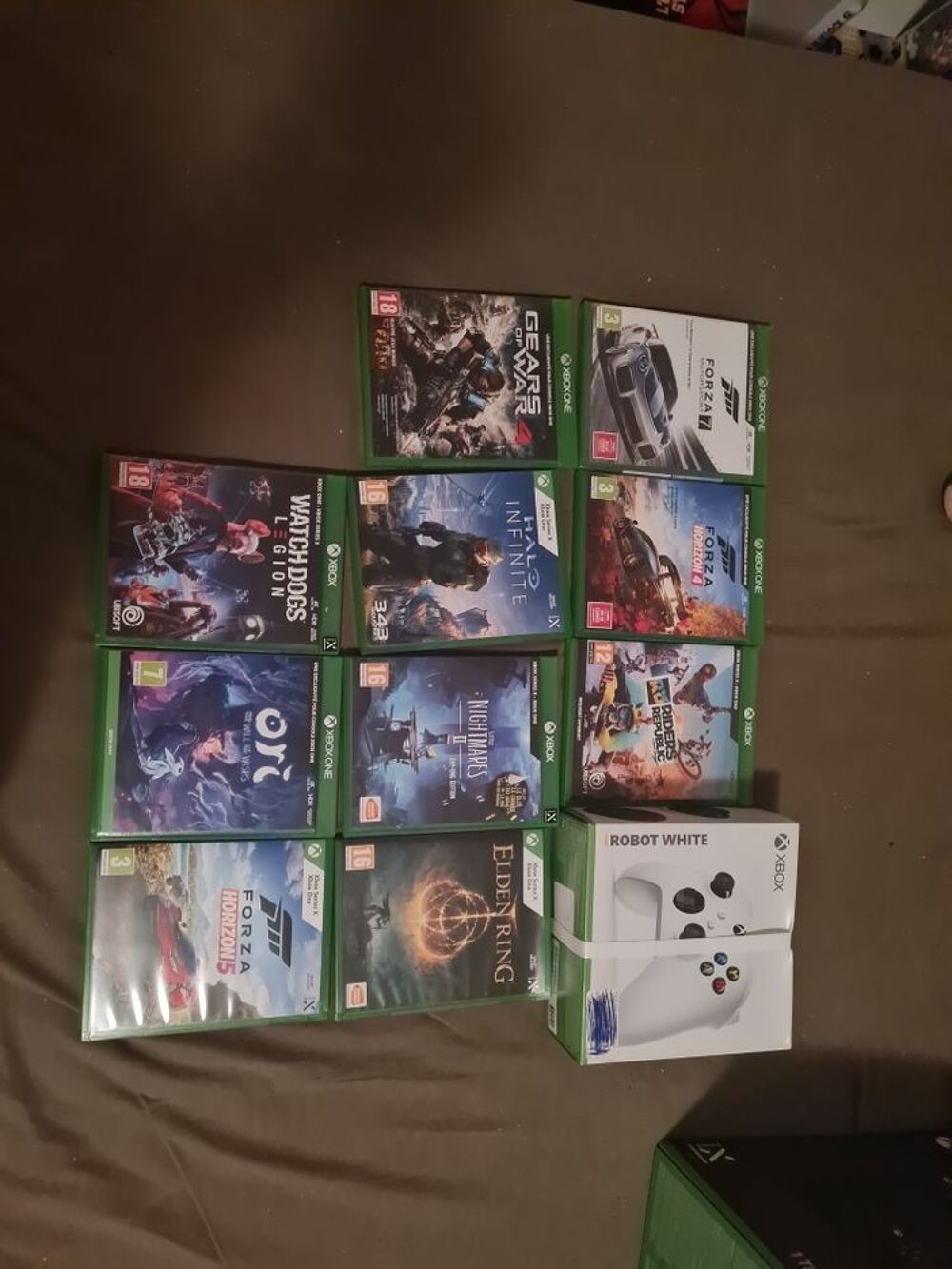 CONSOLE XBOX MANETTE 10 JEUX Consoles et jeux vidéos