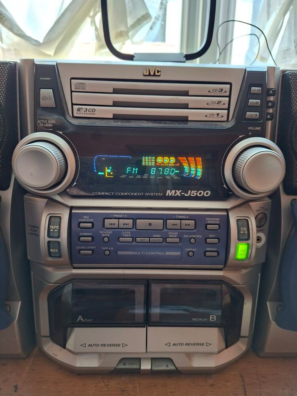 Cha&icirc;ne Hi-fi JVC MX-J500 Audio et hifi