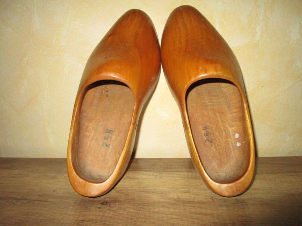 VIEUX SABOT BOIS Jardin