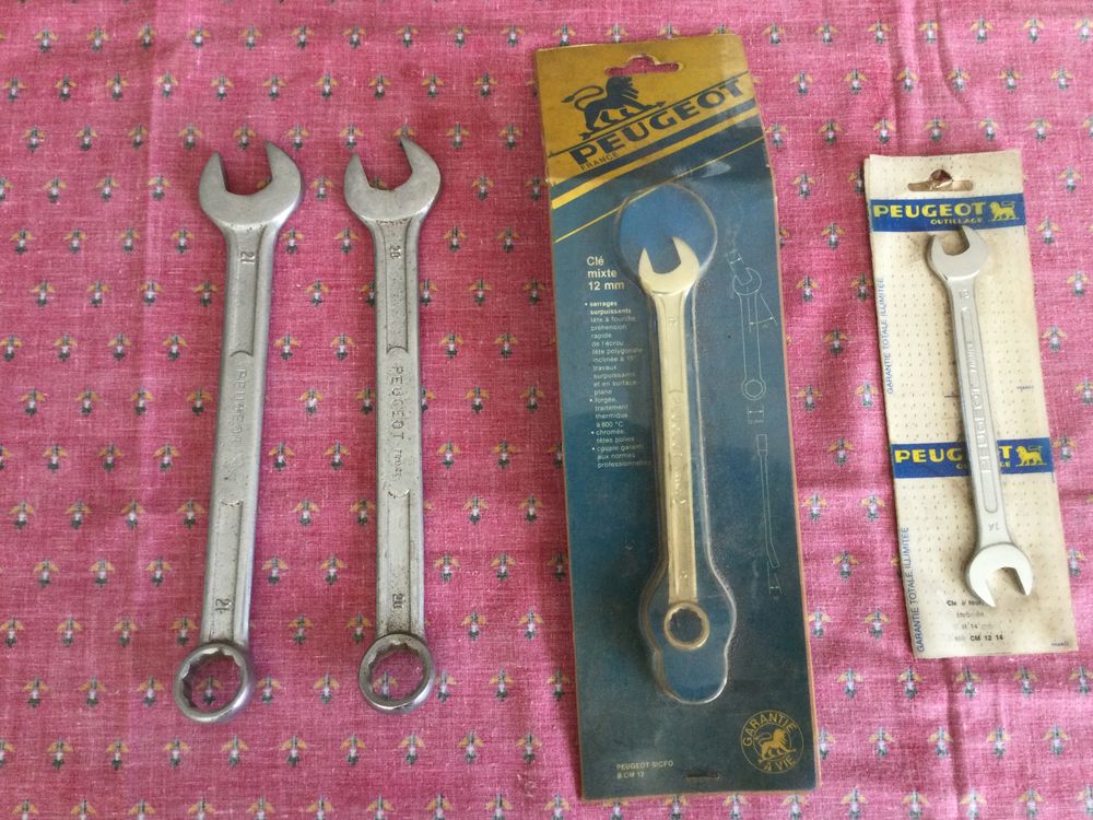 Cl&eacute;s Mixtes &amp; Plates Peugeot France Bricolage