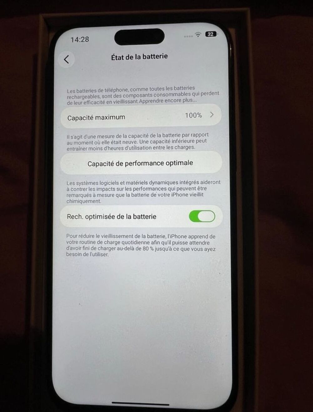 iPhone 17 Pro Max 2 To Bleu Intense - &Eacute;tat Neuf Téléphones et tablettes