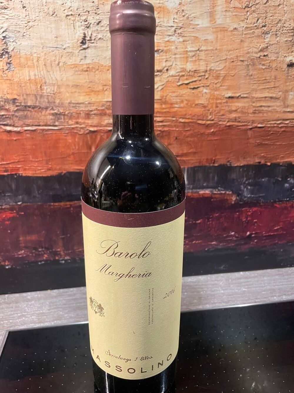 1 Bt BAROLO MARGHERIA 2016 - Massolino Piemont 95pk Cuisine