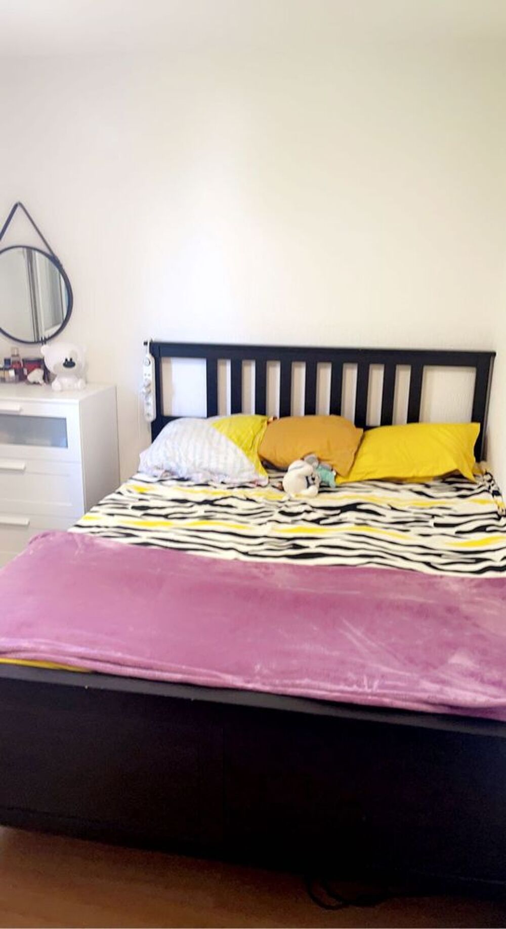 Lit double 160*200 IKEA Meubles