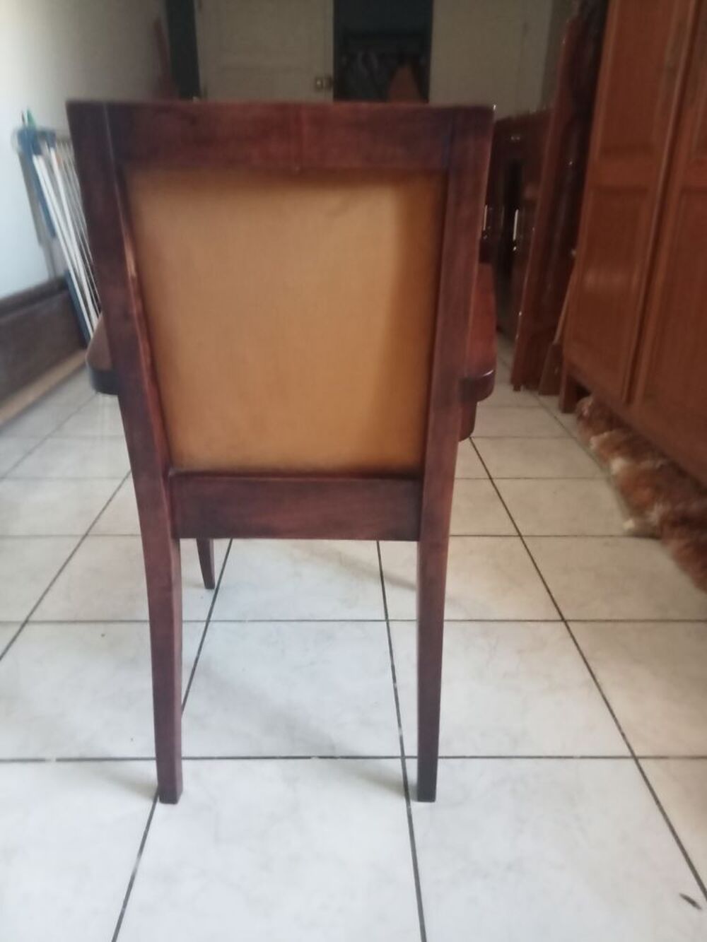 Table de salle a manger et ses 6 fauteuil Art D&eacute;co Meubles