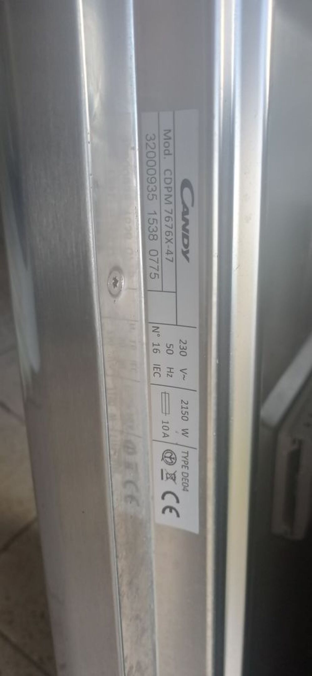 lave vaisselle CDPM7676x-47 Electroménager