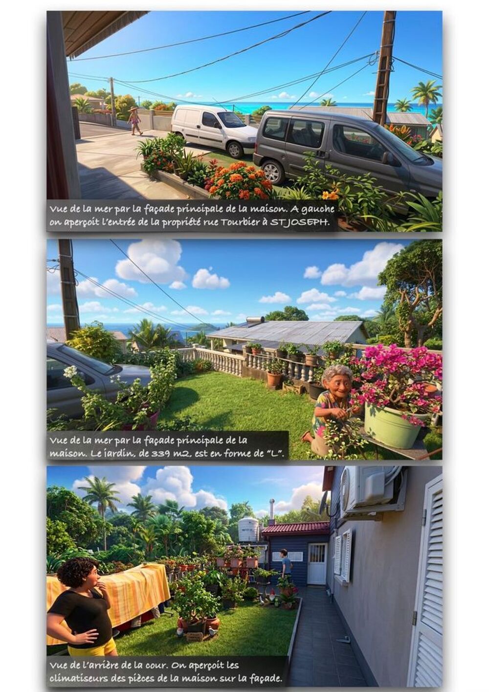 Vente Maison Maison F5/F6 150 m² vue mer à Saint?Joseph Vincendo Saint-joseph