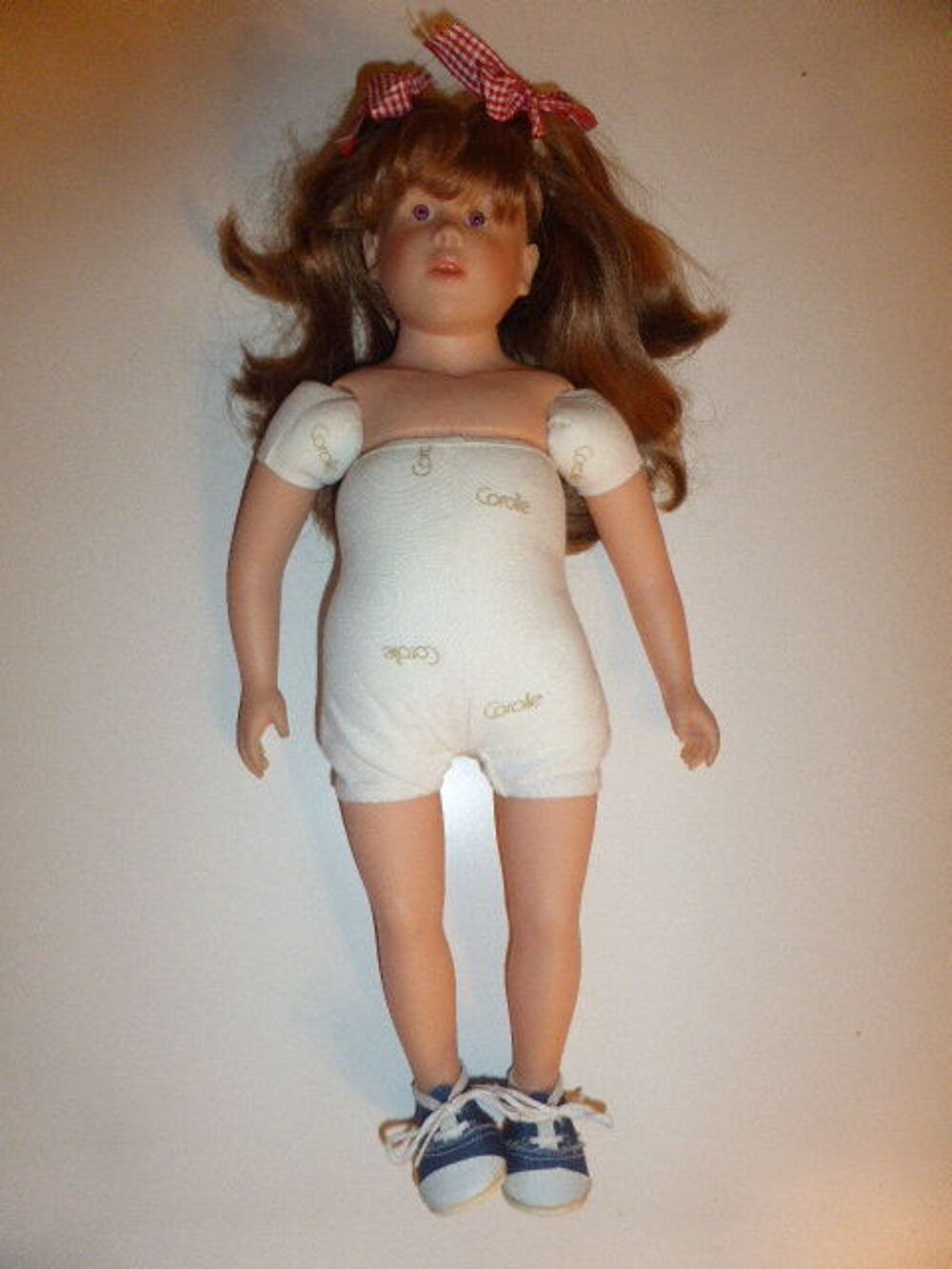 Poup&eacute;e Corolle Lili &agrave; la campagne Manou Ancelin 1998 