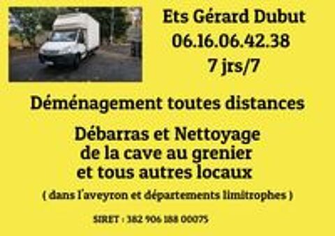   Déménagement et débarras 