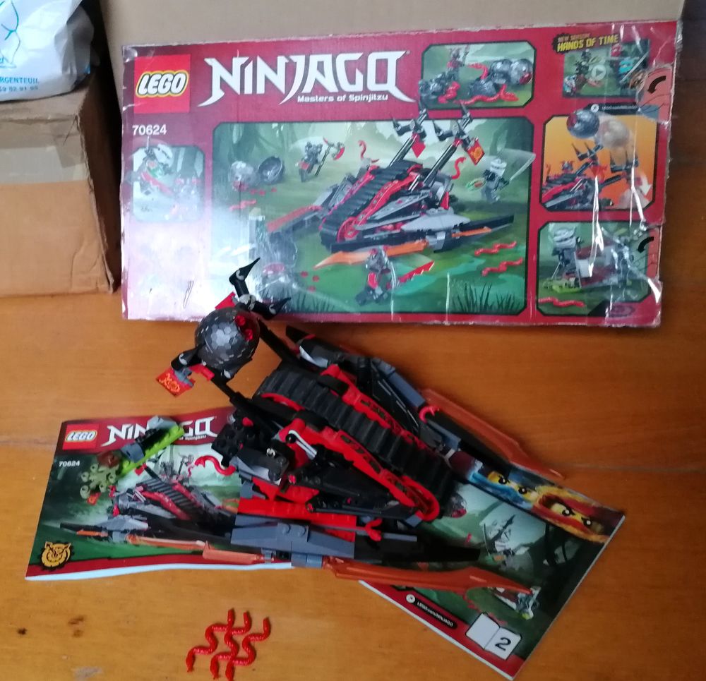 Lego NINJAGO 70624 : La catapulte vermillion - avec boite Jeux / jouets