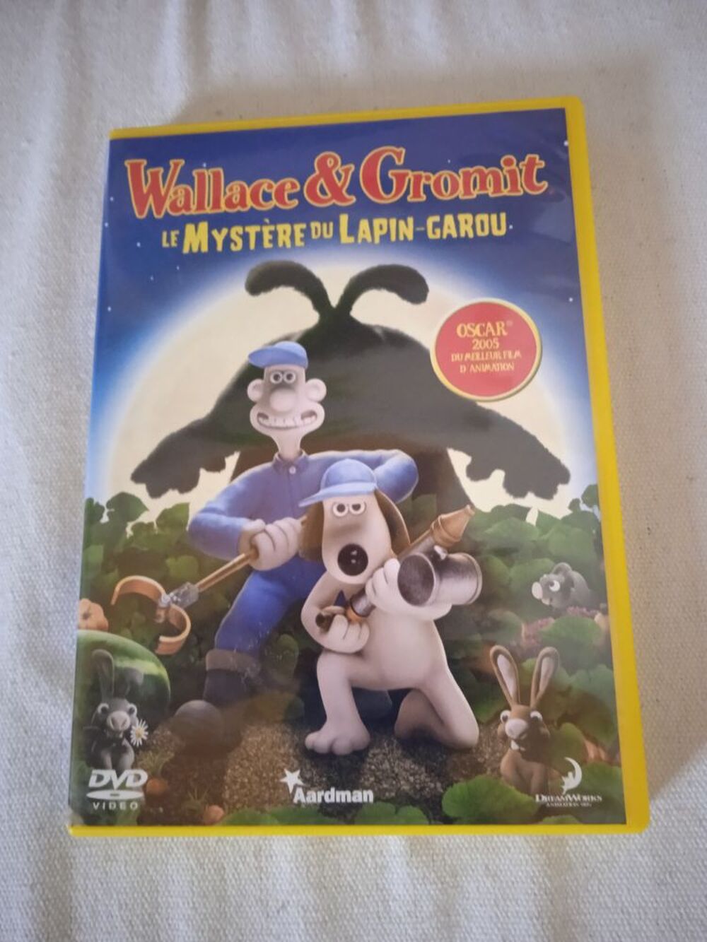 DVD Wallace et Gromit
Le myst&egrave;re du lapin-garou
2006
Exce DVD et blu-ray