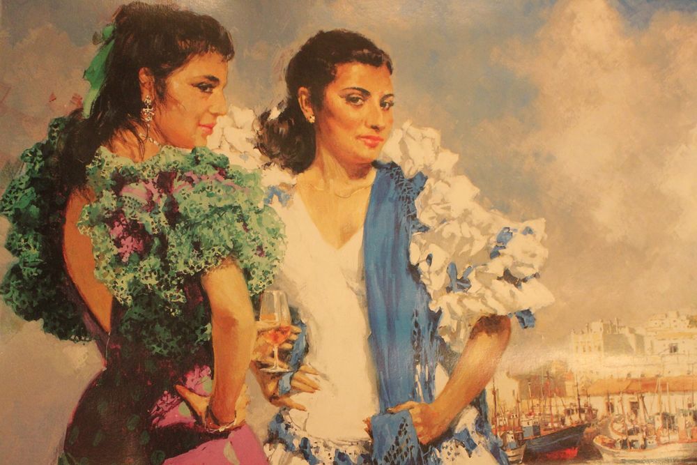 affiche "FERIA DE PRIMAVERA " 