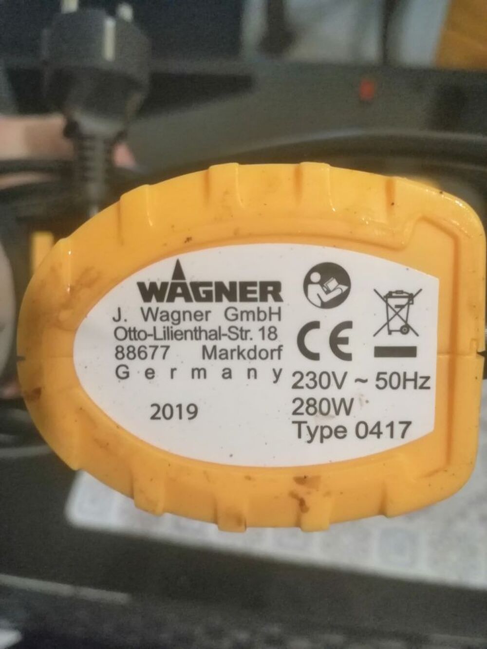 PISTOLET DE PEINTURE WAGNER W 100 Bricolage