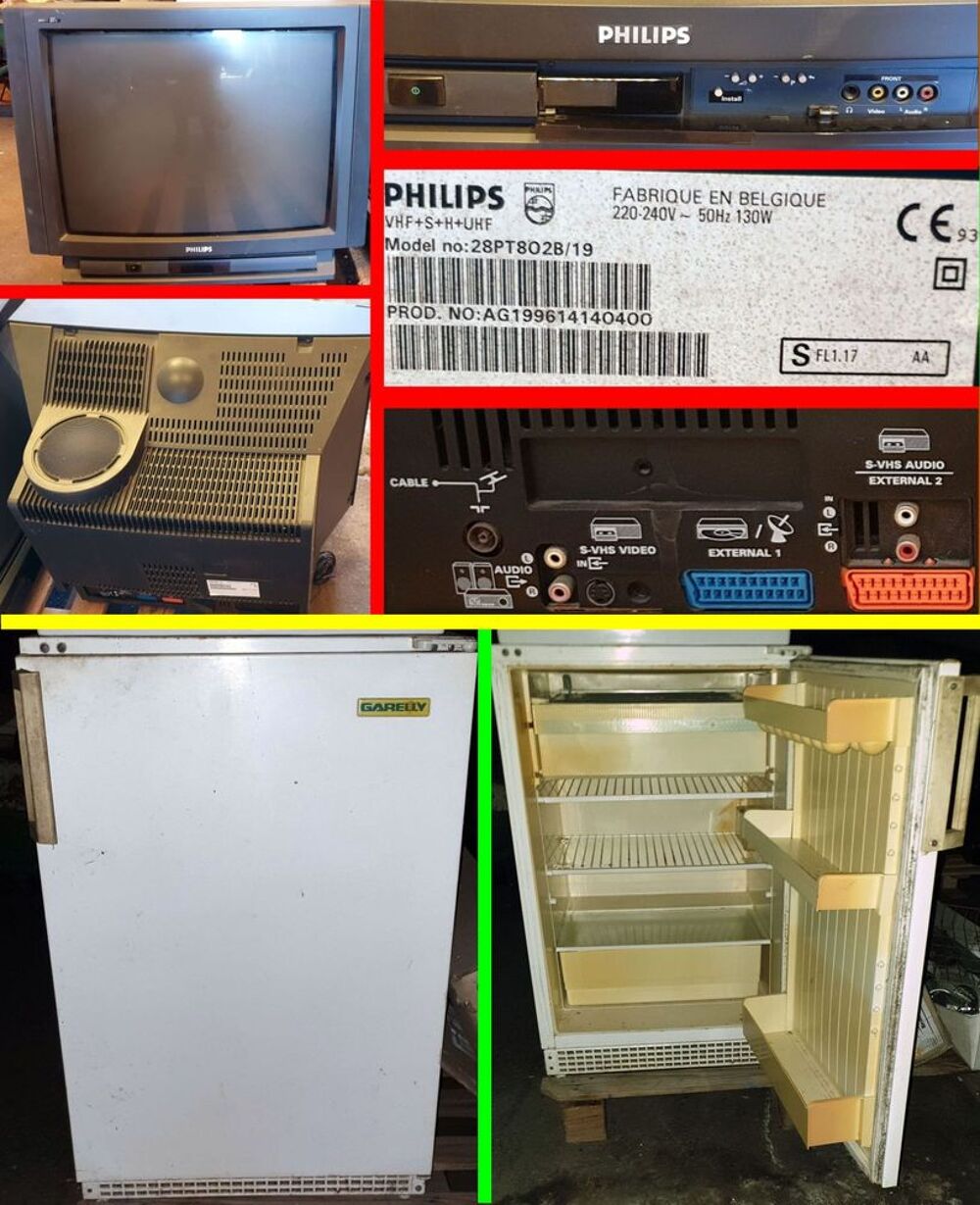 Electrom&eacute;nager pour pi&egrave;ces Electromnager