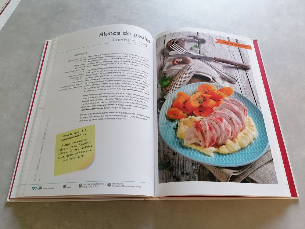 Livre recettes Monsieur Cuisine Connect Livres et BD