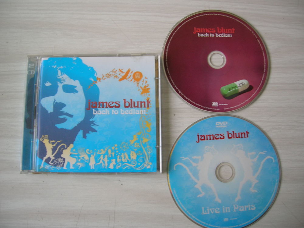JAMES BLUNT Back to bedlam CD + DVD CD et vinyles
