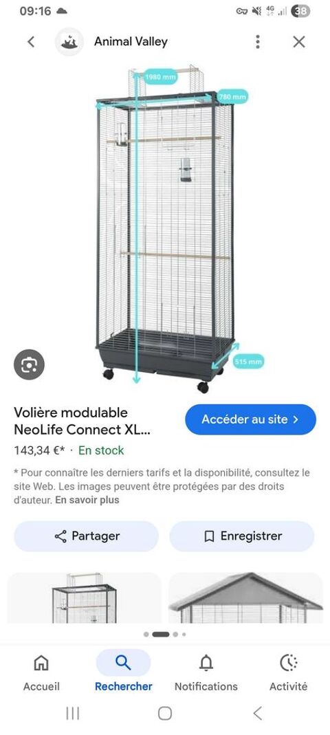 volière double Bayonne (64)