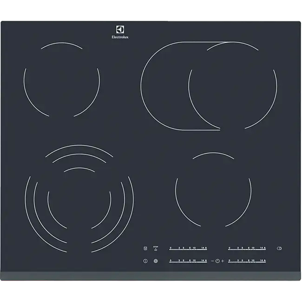Plaque de cuisson vitroc&eacute;ramique ELECTROLUX EHF6547FOK - 4 z Electroménager