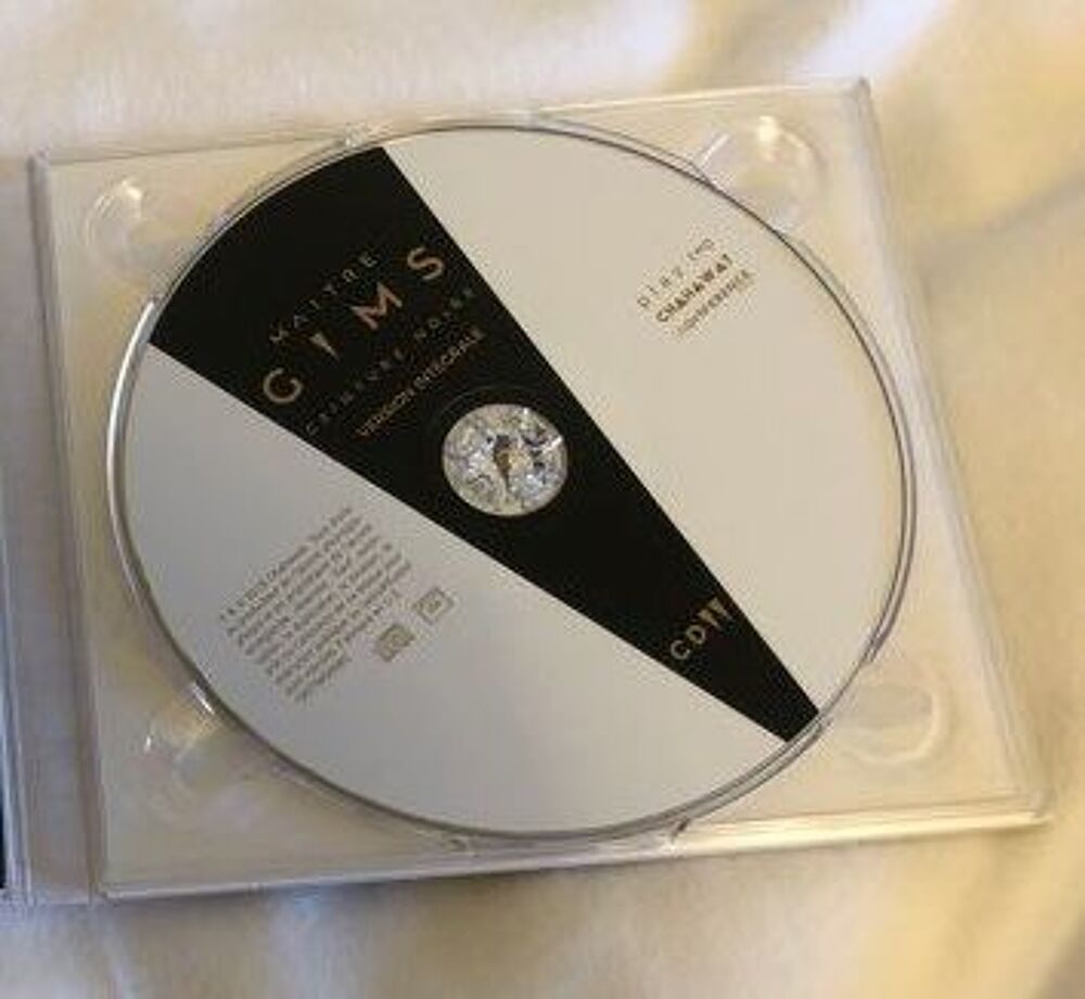 Maitre Gims ceinture noire CD et vinyles