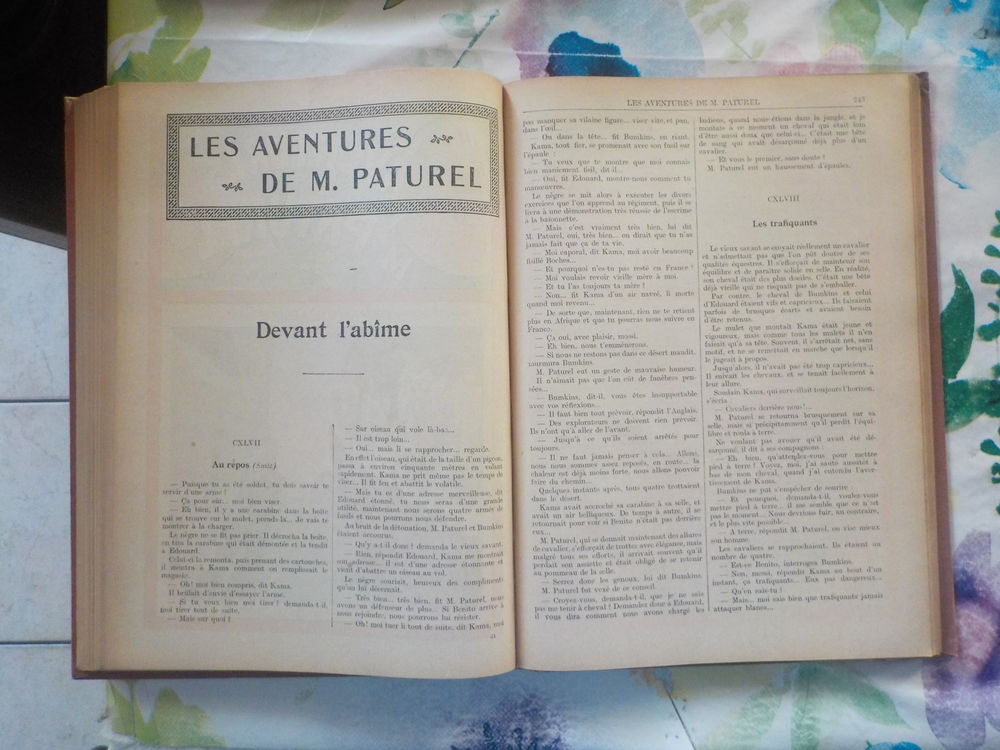 LES AVENTURES DE Mr PATUREL N&deg;1 &agrave; 50 1929 de ARNOULD GALOPIN Livres et BD