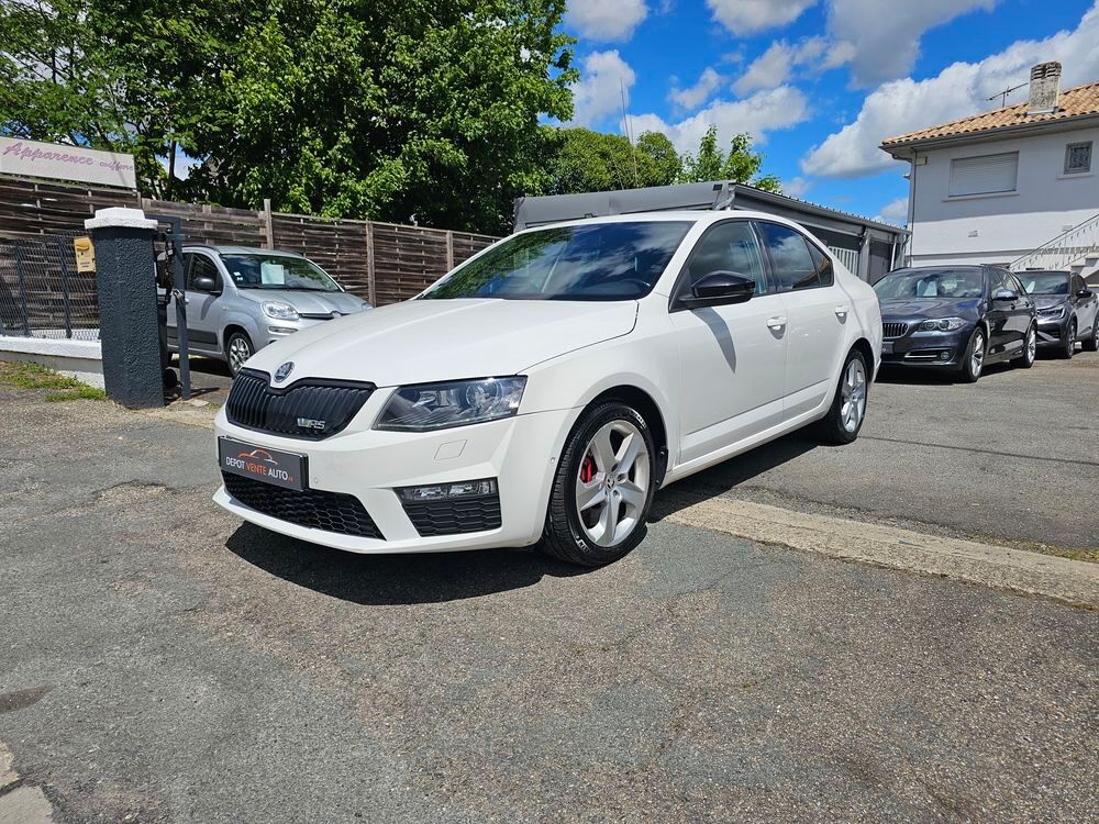 Octavia 2.0 TSI 220 ch RS DSG6 2013 occasion 33560 Carbon-Blanc