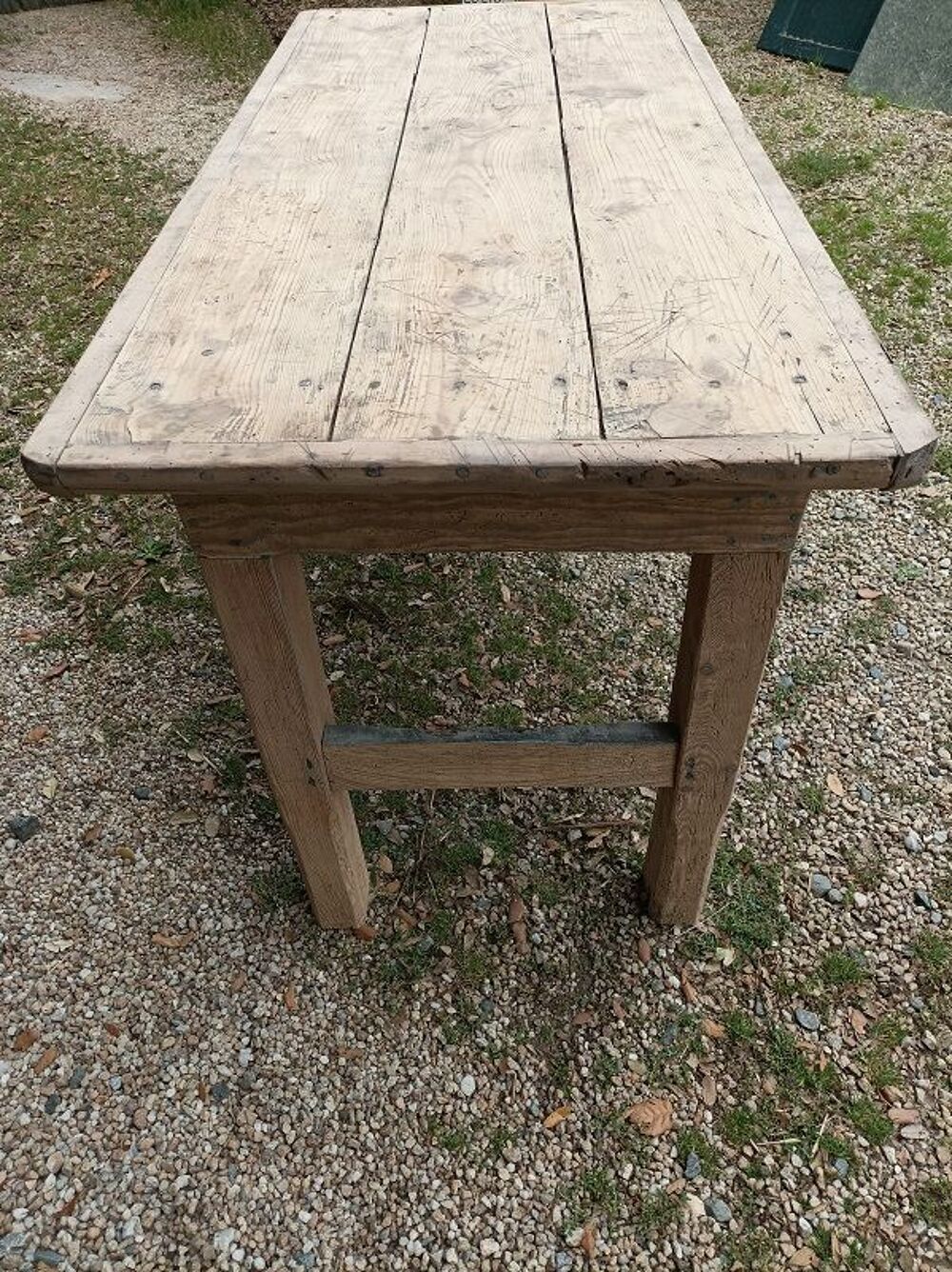 Table &eacute;tablis &icirc;lot centrale bois massif A&eacute;ro-gomm&eacute;e Meubles
