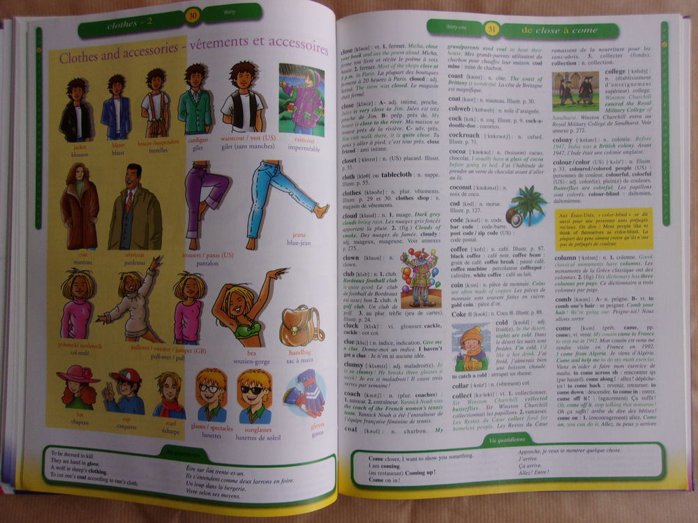 Mon grand dictionnaire ANGLAIS / FRANCAIS Livres et BD
