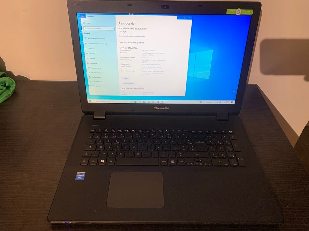 Ordinateur portable easynote 17 pouces Matériel informatique