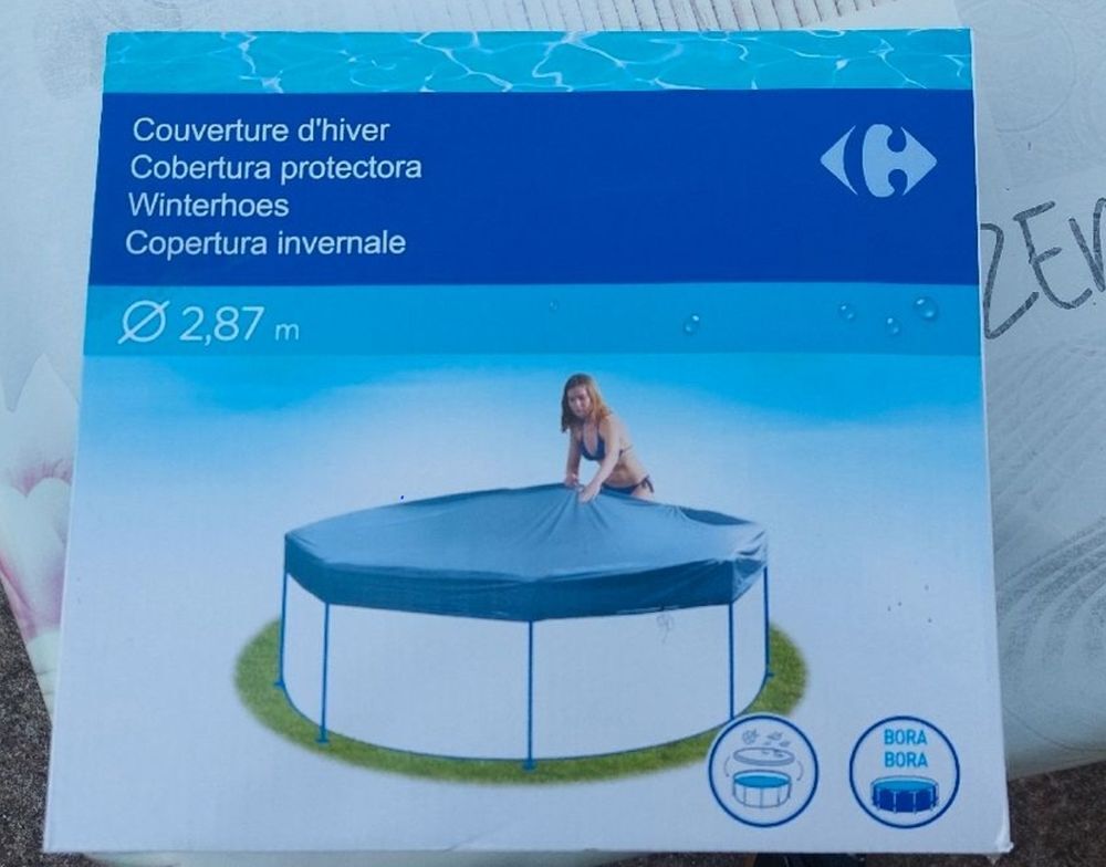 bache piscine diam.2m87 Jardin