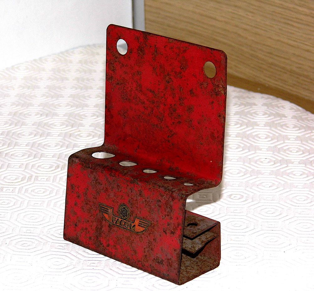 FACOM outillage ancien pr&eacute;sentoir tournevis garage automobile voiture collection automobilia 