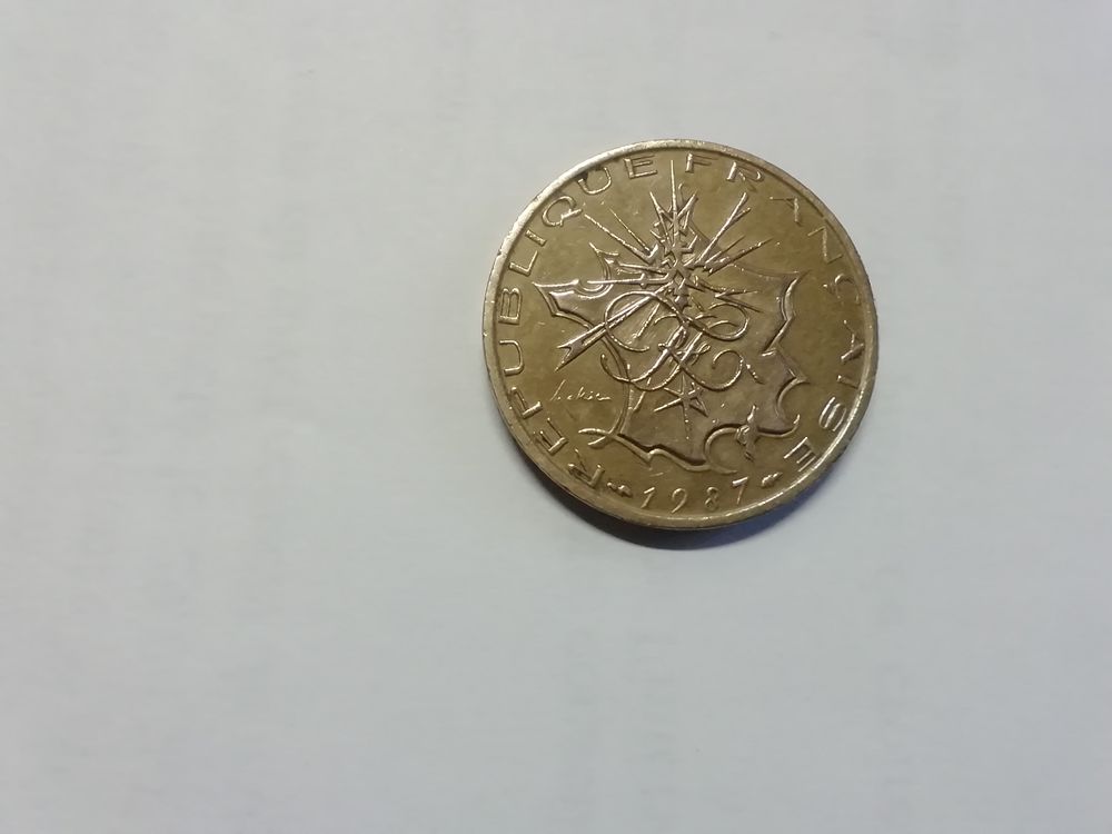 Pi&egrave;ce 10 francs Mathieu 1987 