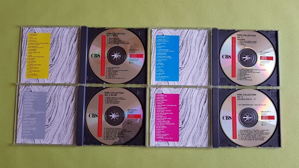 KISS FM VOL.1.2.3.4 CD et vinyles