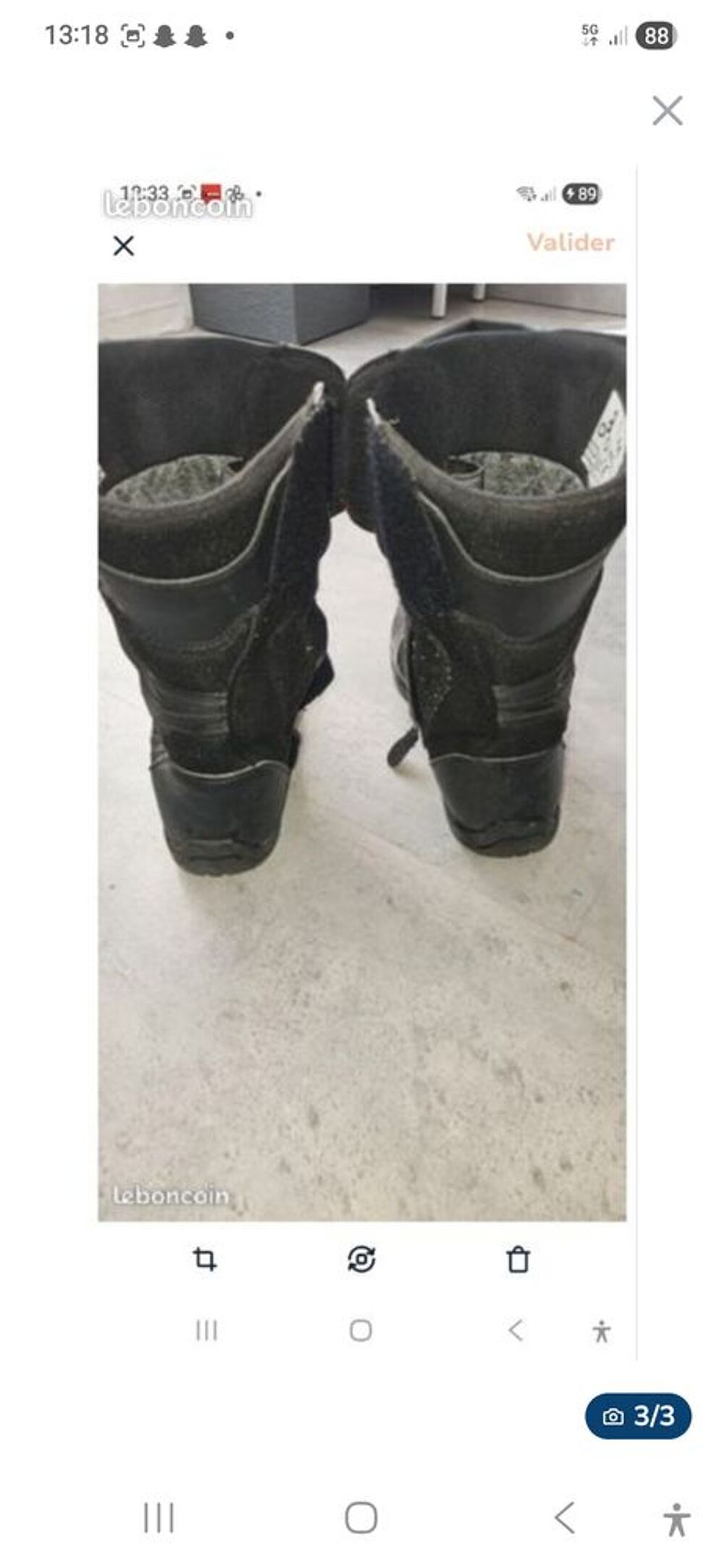 bottes moto Chaussures