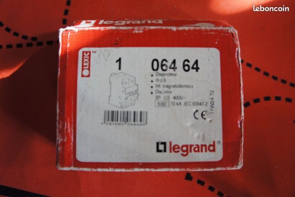 disjonteur diff&eacute;rentiel LEGRAND Bricolage