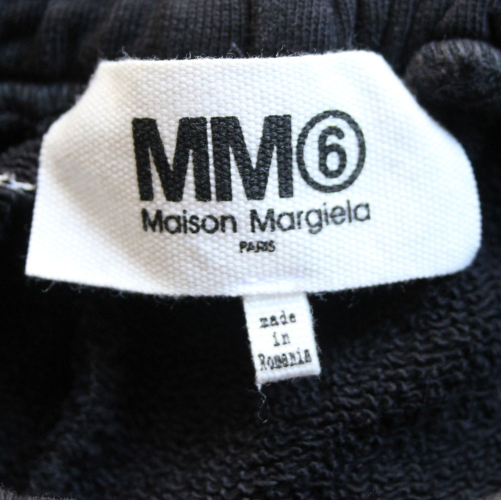 Jogging noir split leg MM6 MAISON MARGIELA T.S Vêtements