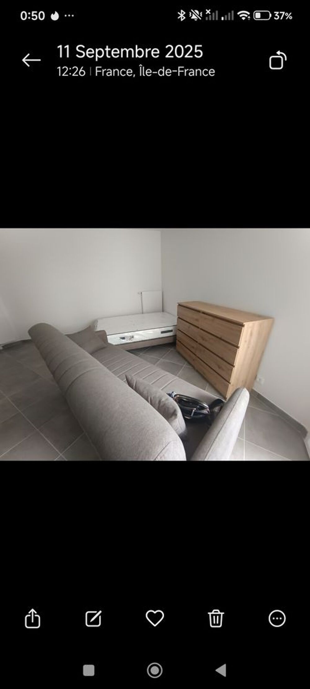 Lit plus sommier Meubles