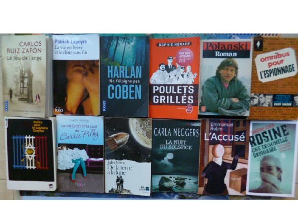livres : suspens, romans, Coben, Polanski, Kahn,... Livres et BD
