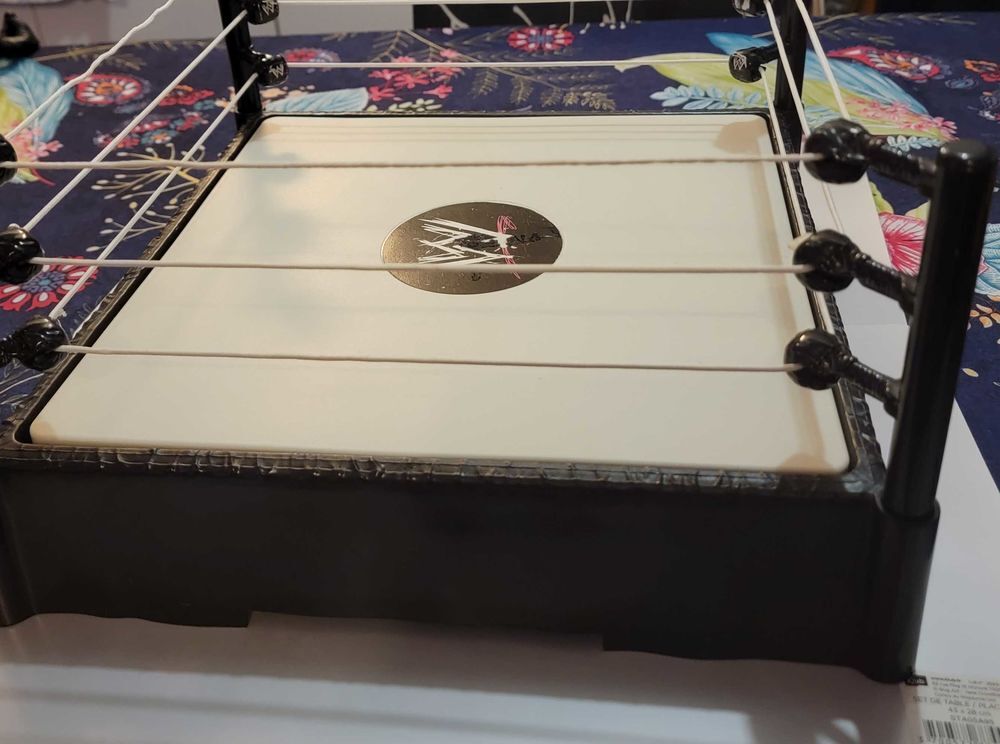 WWE Ensemble Ar&egrave;ne catcheurs RAW avec accessoires Jeux / jouets