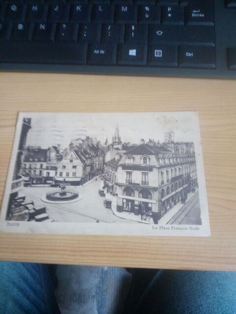 carte postale ancienne dijon place francois rude  5 Levainville (28)