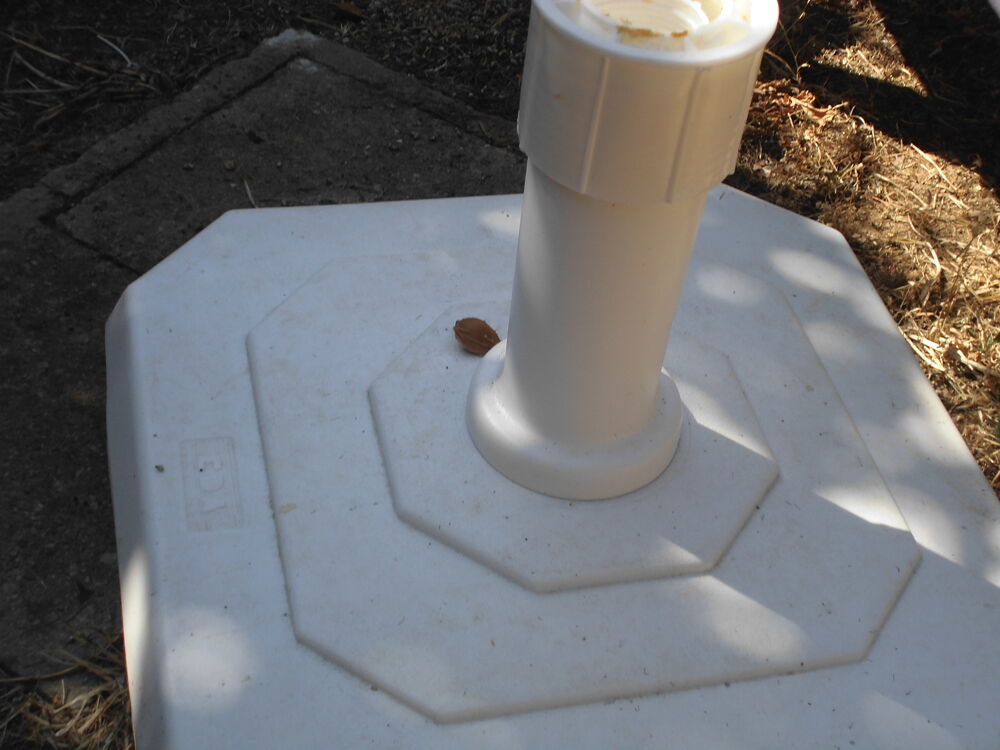 pied de parasol Jardin