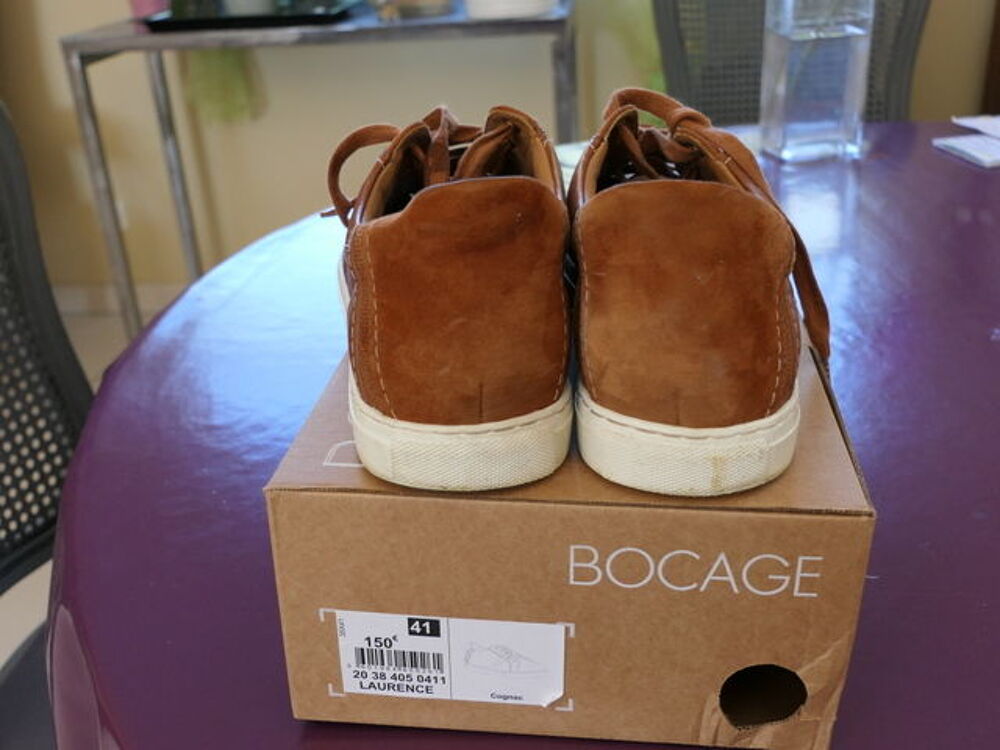 Baskets cuir de Luxe BOCAGE Chaussures