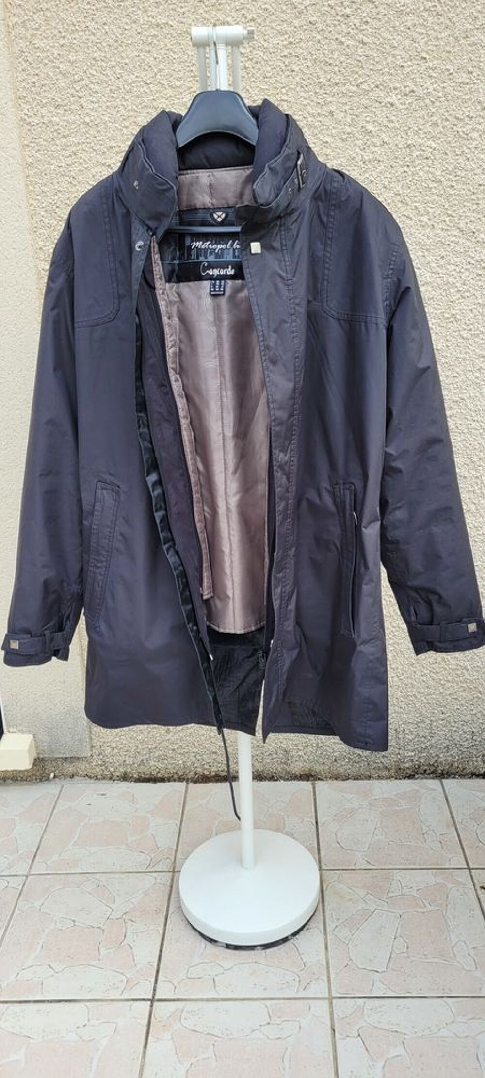 Veste IXON Concorde noire pour motard Vêtements