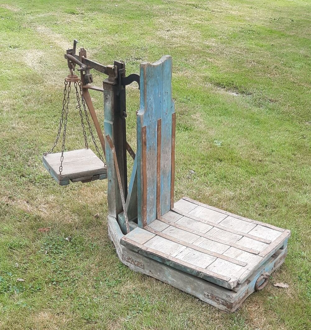 Ancienne balance de ferme 