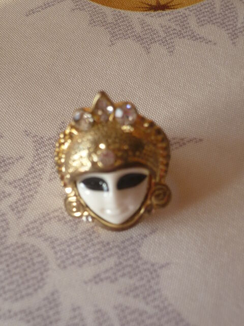 Bague Masque venise fantaisie cosplay mode accessoire manga 3 Fèves (57)