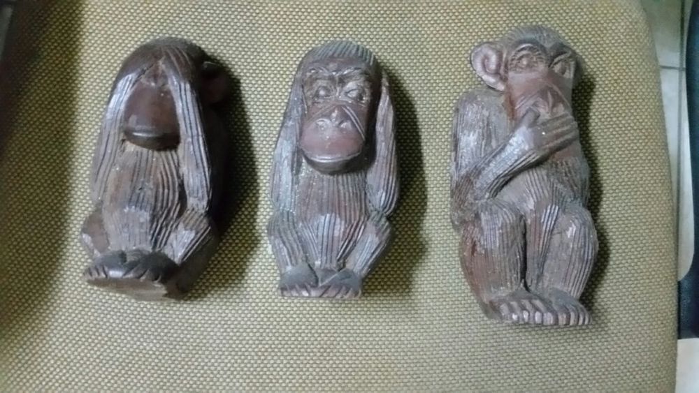 3 singes Décoration