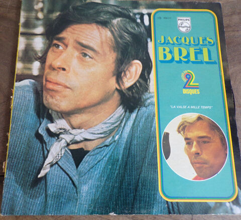Jacques Brel succs en 2 disques vinyles 33 tours  3 Laval (53)