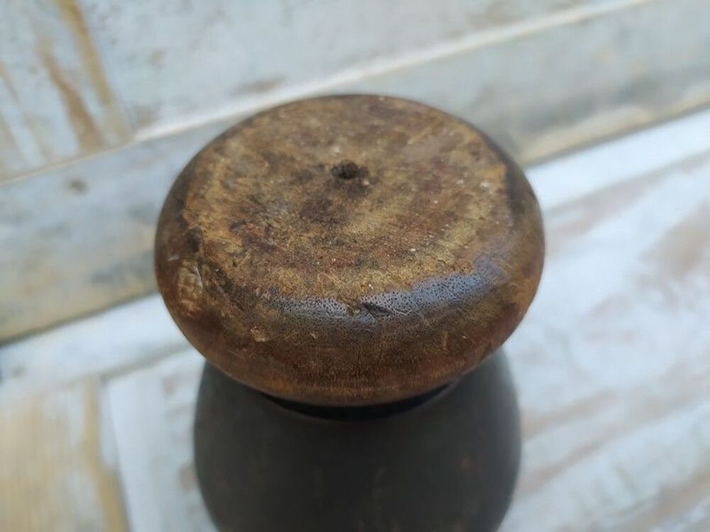 Ancien Pr&eacute;sentoir &agrave; Chapeaux Bois Chapelier 
