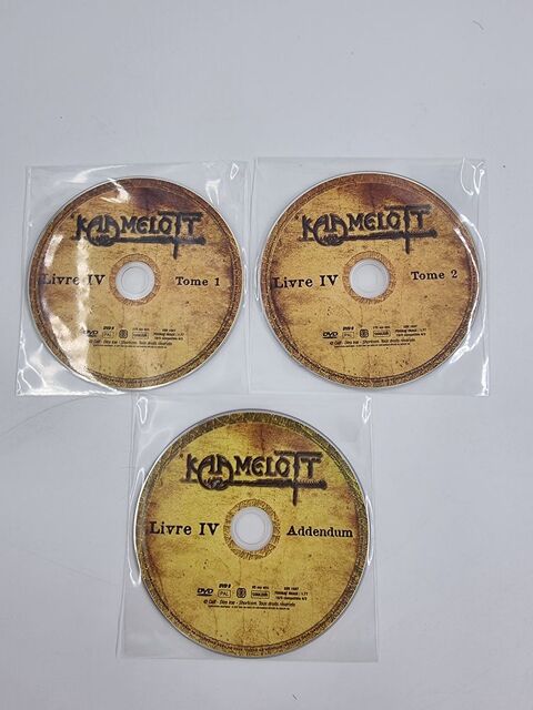 Film DVD Kaamelott : livre 4 tome 1, 2 et Addendum 1 Vulbens (74)