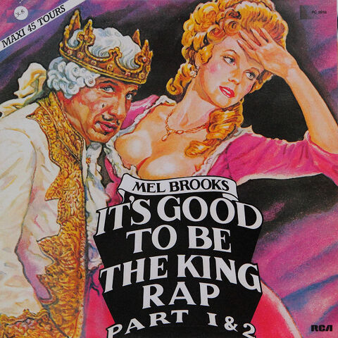 Vinyle 45T, 30cm - Mel Brooks - It's good to be the king
13 Sainte-Genevive-des-Bois (91)