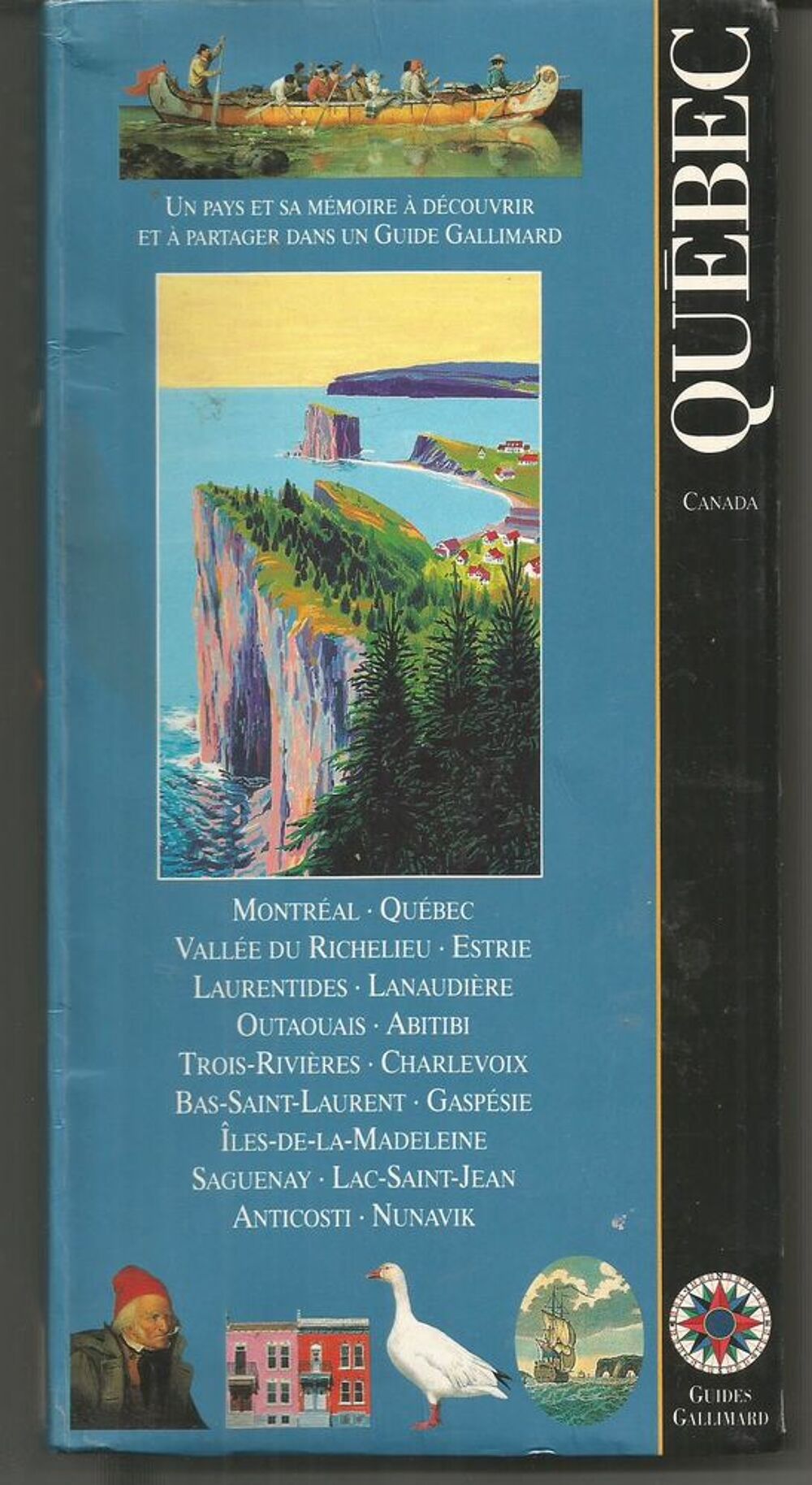 QUEBEC - CANADA - Guides Gallimard - Edition de 1996 Livres et BD