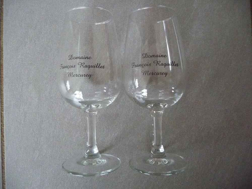 2 verres &agrave; vin en cristal - Neufs Cuisine